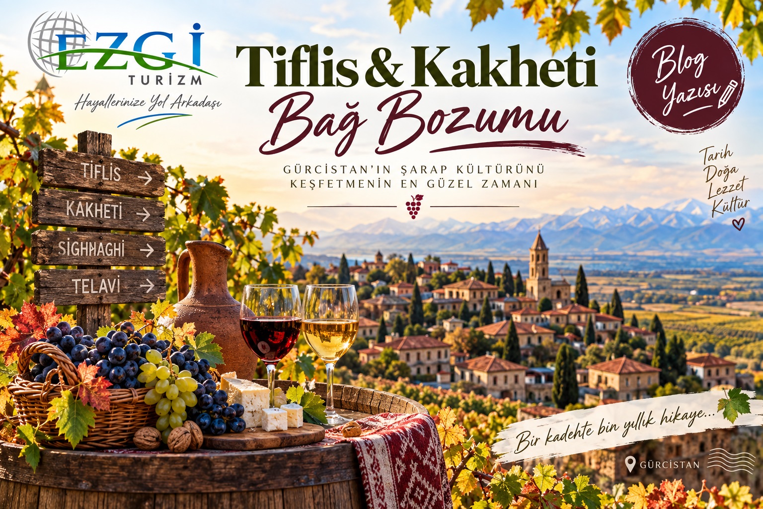 Tiflis &Kakheti Bağ Bozumu Turu | Gürcistan'ı Keşfet